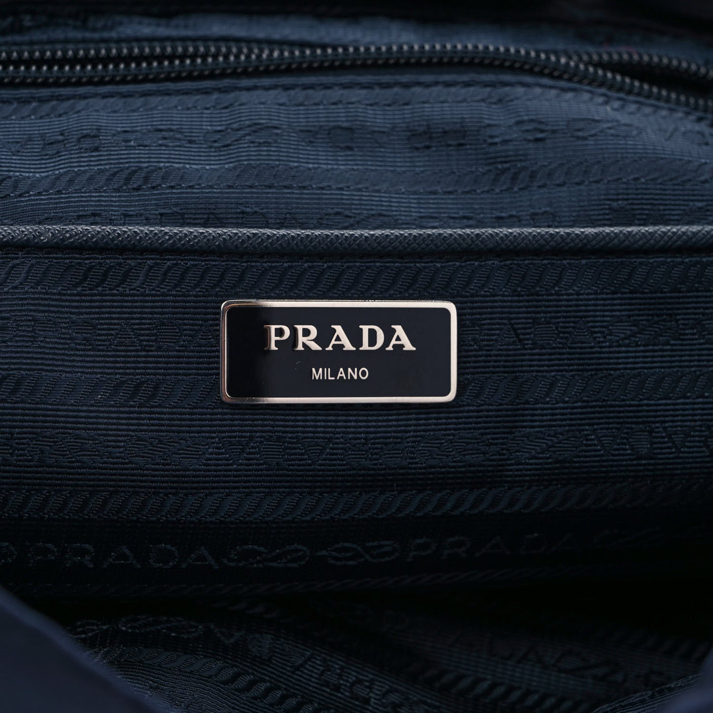 Nylon Vela Large Backpack Navy