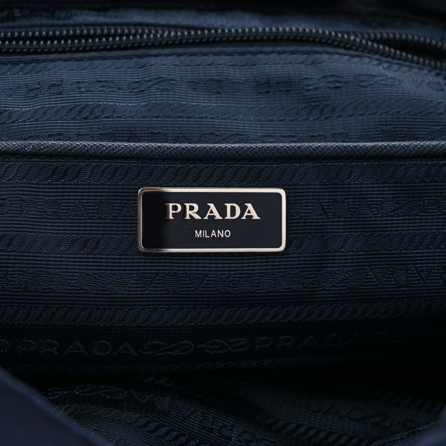 Prada Nylon Vela Large Backpack Navy 5 of 7