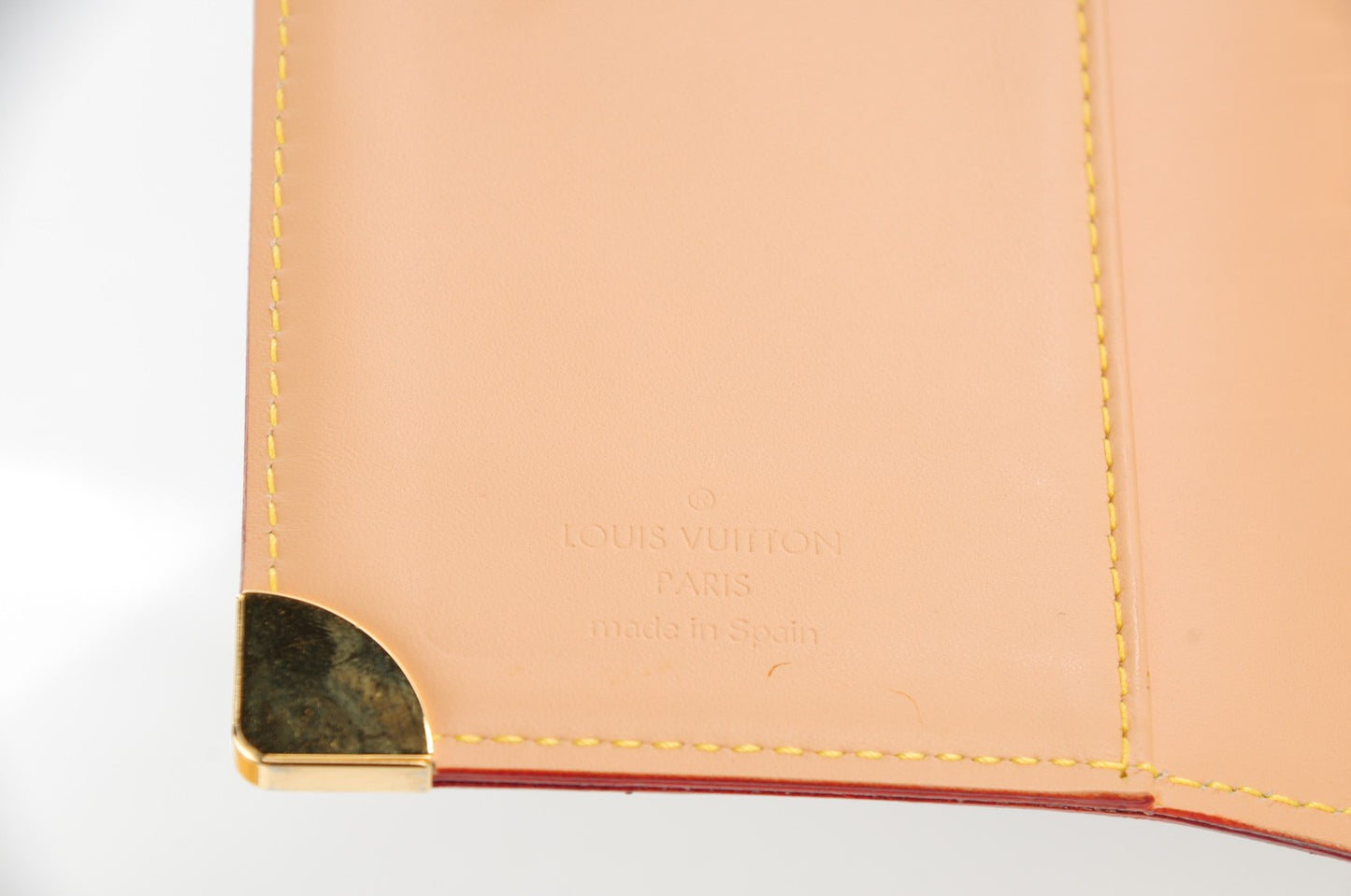 Monogram Multicolor Small Ring Agenda Cover Black