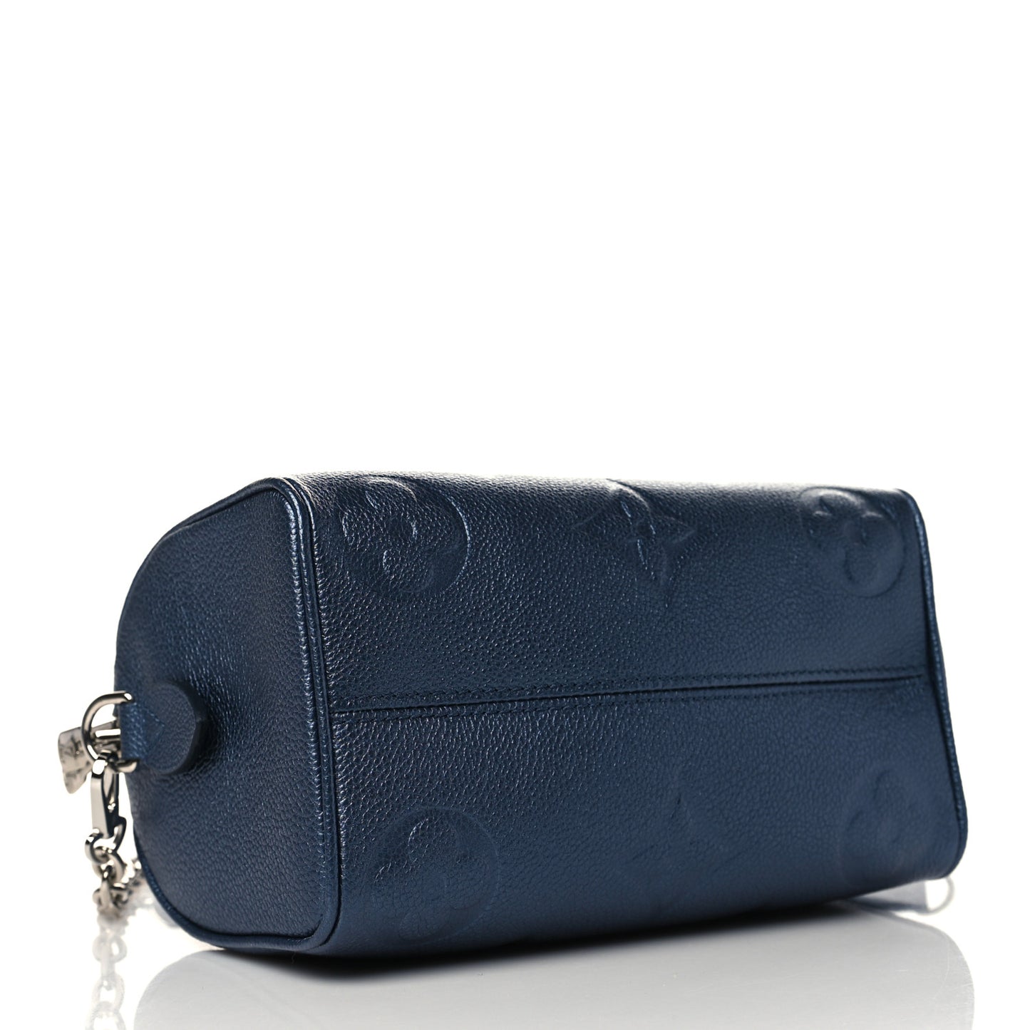 Metallic Empreinte Monogram Giant Speedy Bandouliere 20 Navy Nacre