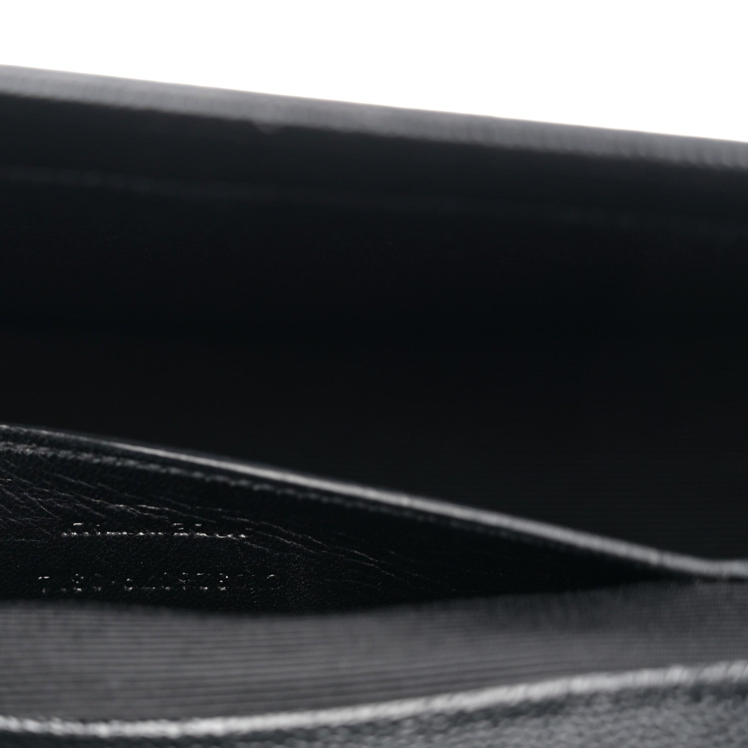 Saint Laurent Grain De Poudre Monogram Cassandre Clutch Black 7 of 7