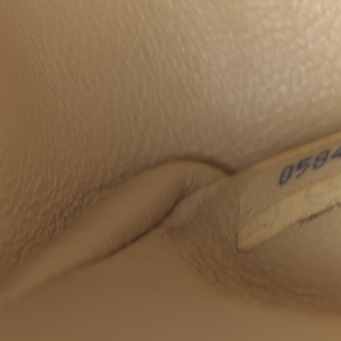 Lambskin Quilted Small Double Flap Beige