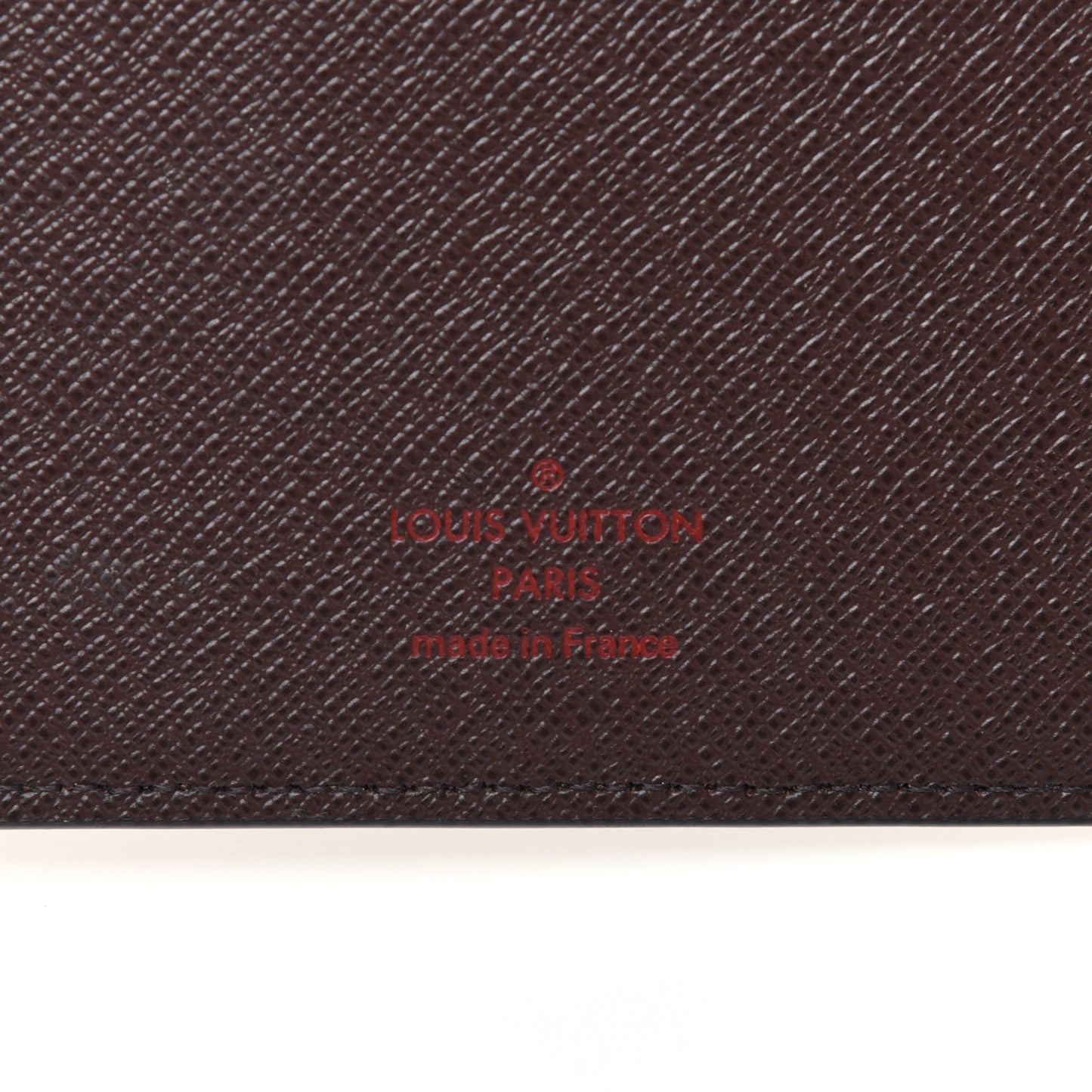 Damier Ebene Medium Ring Agenda Cover