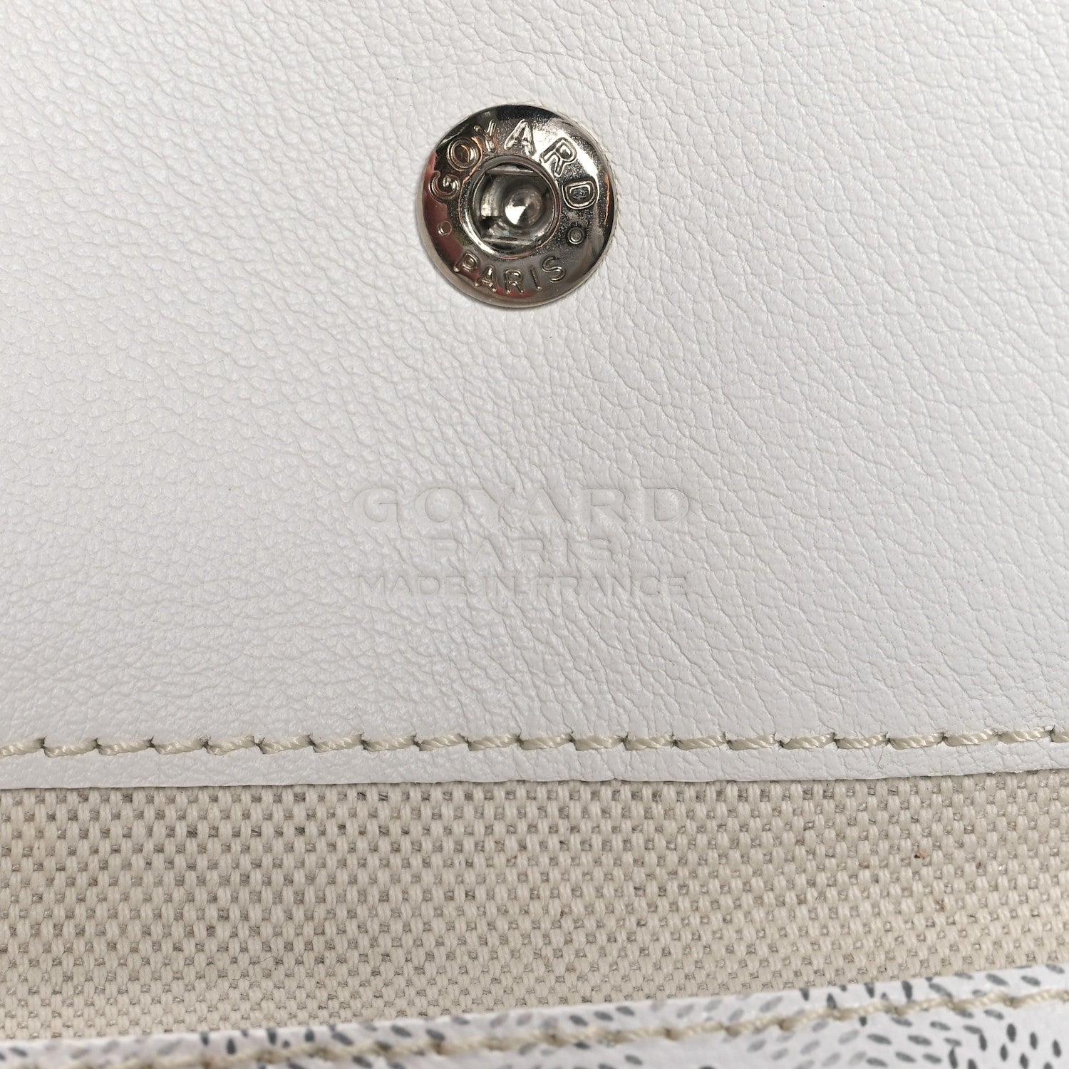 Goyard Goyardine Saint Louis PM White 7 of 11