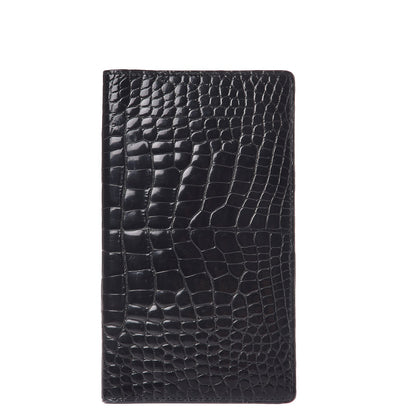 Louis Vuitton Alligator Checkbook Wallet Black 1 of 6