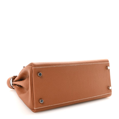 Hermes Togo Kelly Retourne 28 Gold 4 of 11