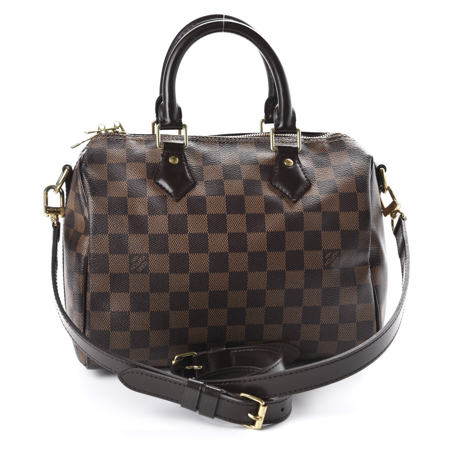 Damier Ebene Speedy Bandouliere 25