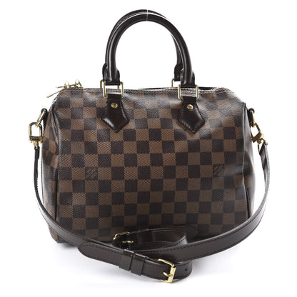 Louis Vuitton Damier Ebene Speedy Bandouliere 25 3 of 12