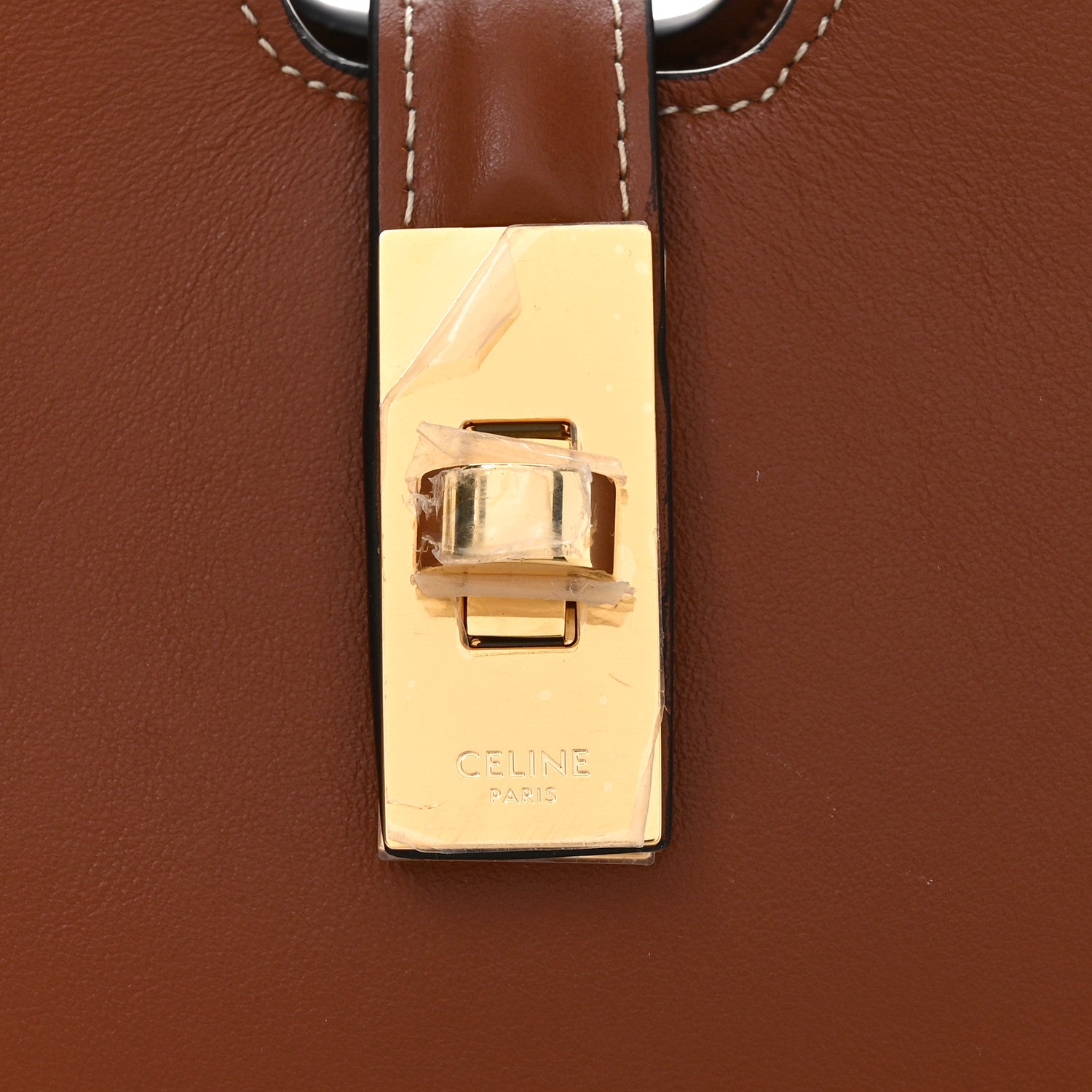 Celine Smooth Calfskin Small Camille 16 Soft Bag Tan 6 of 10