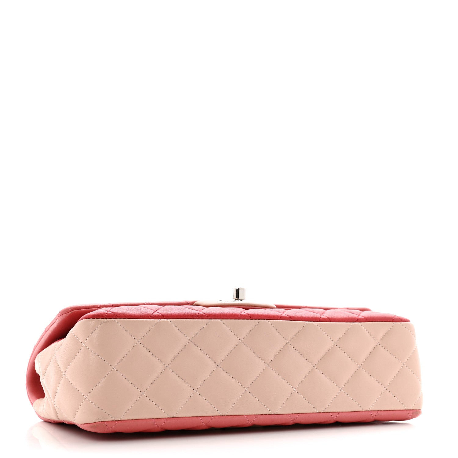 Chanel Lambskin Quilted Tri-Color Medium Valentine Charms Single Flap Pink 4 of 15