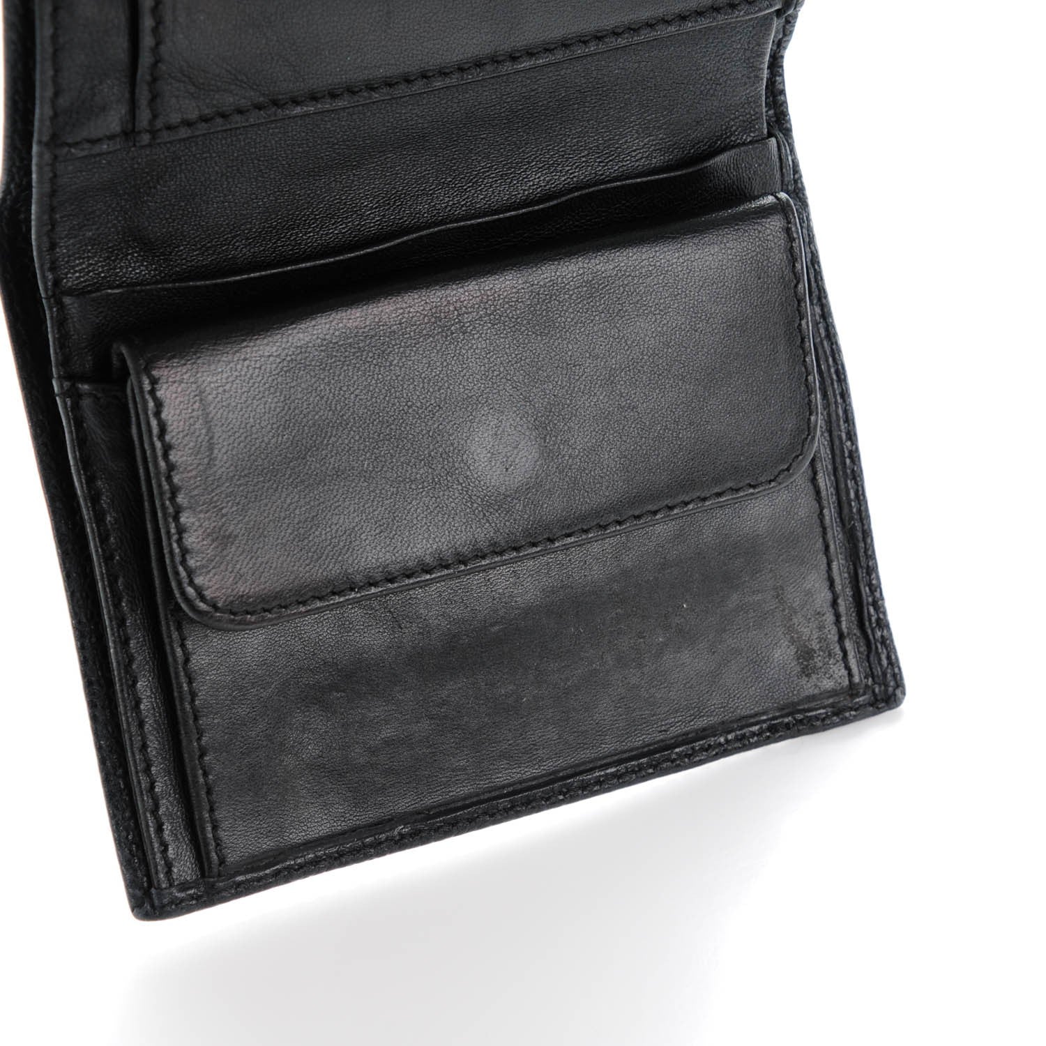 Chanel Caviar Timeless CC Compact Wallet Black 10 of 10