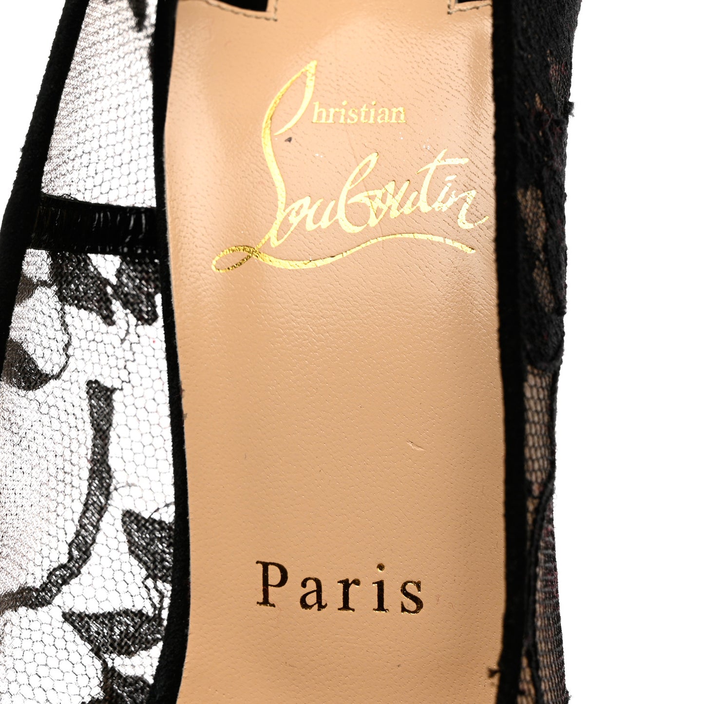 Lace Dorissima 100 Pumps 37.5 Black