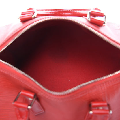 Louis Vuitton Epi Speedy 25 Rouge 5 of 18