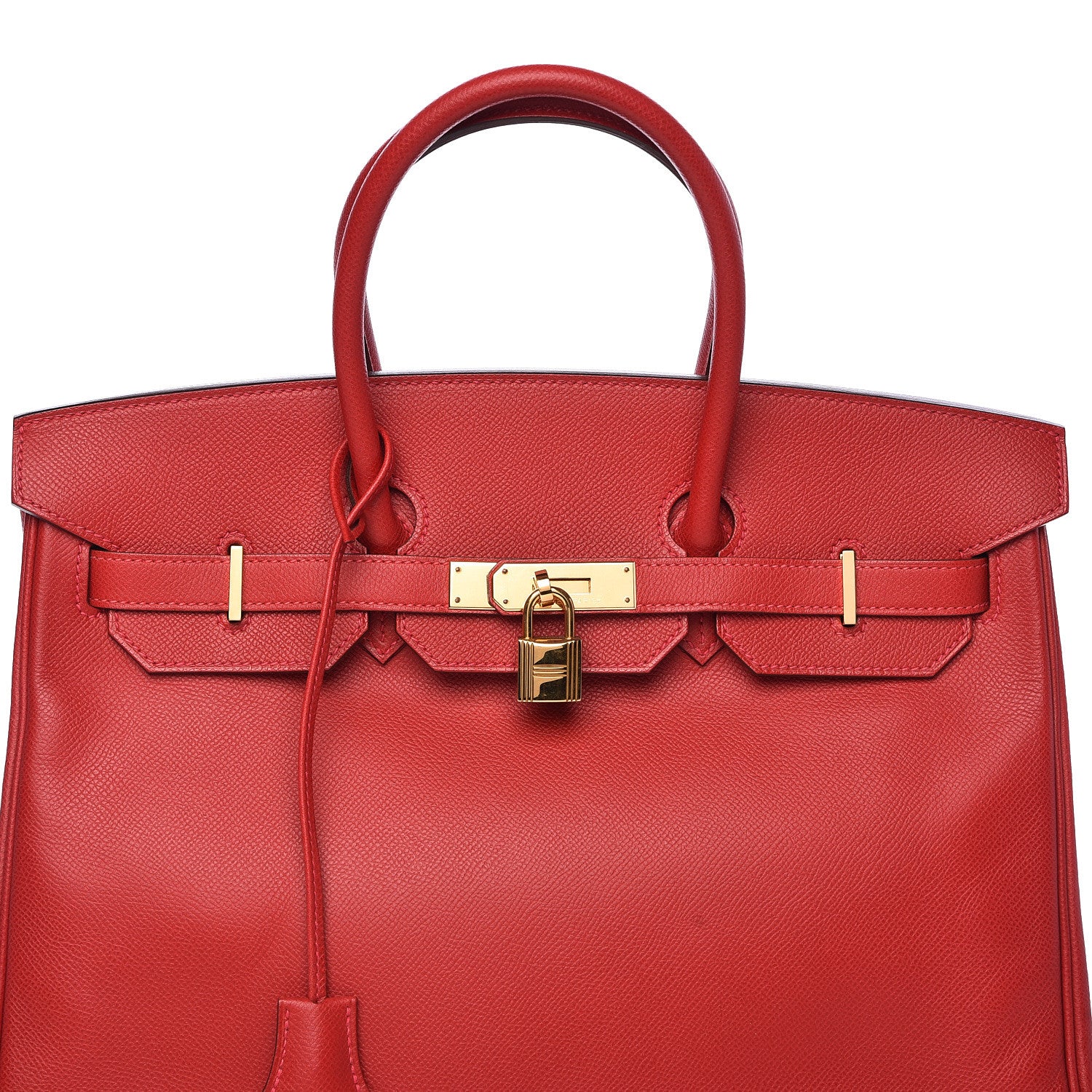 Hermes Epsom Birkin 35 Rouge Casaque 36 of 44