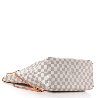 Louis Vuitton Damier Azur Neverfull MM 4 of 14