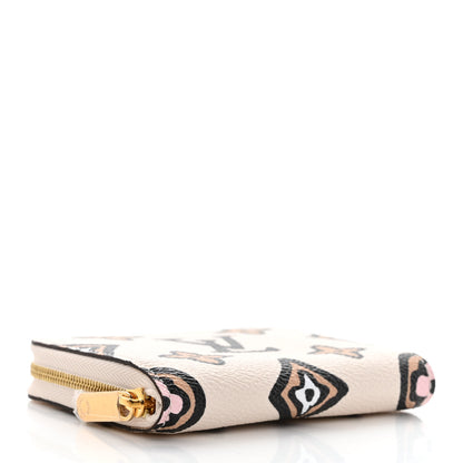 Louis Vuitton Monogram Giant Wild At Heart Zippy Coin Purse Creme 4 of 6