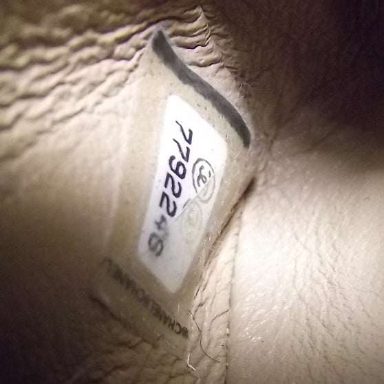 Lambskin Medium Double Flap Beige