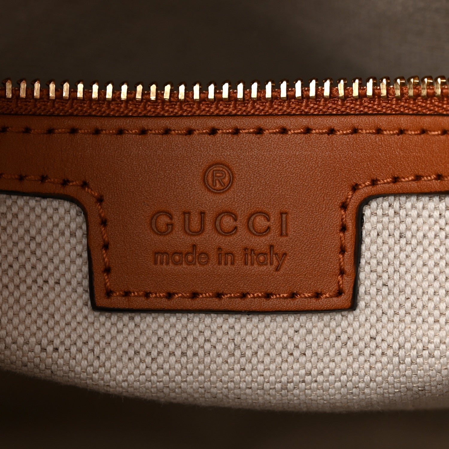 Gucci Canvas Calfskin Web Small Interlocking G Tote Bag Green Red 6 of 10