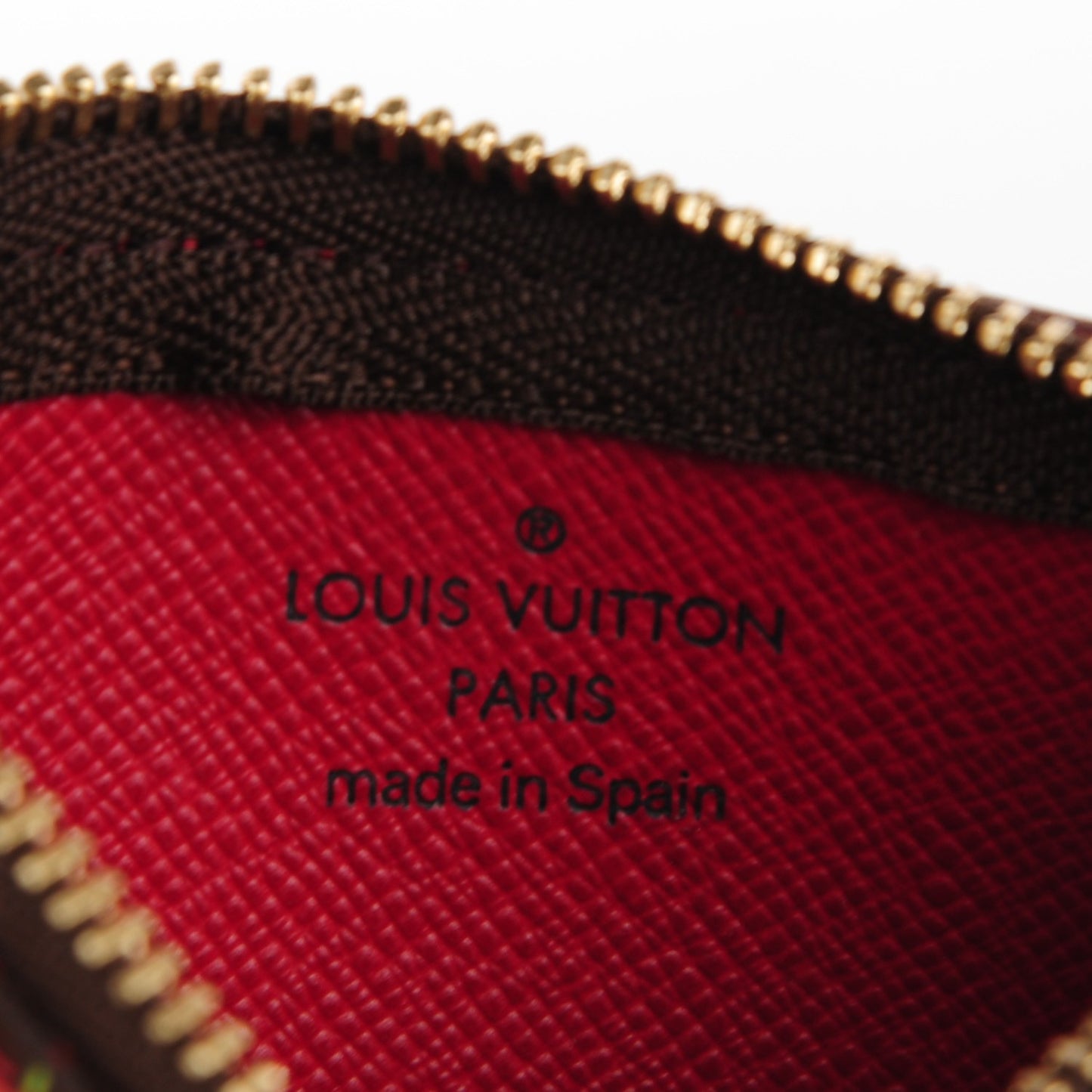 Monogram Cerises Key Pouch