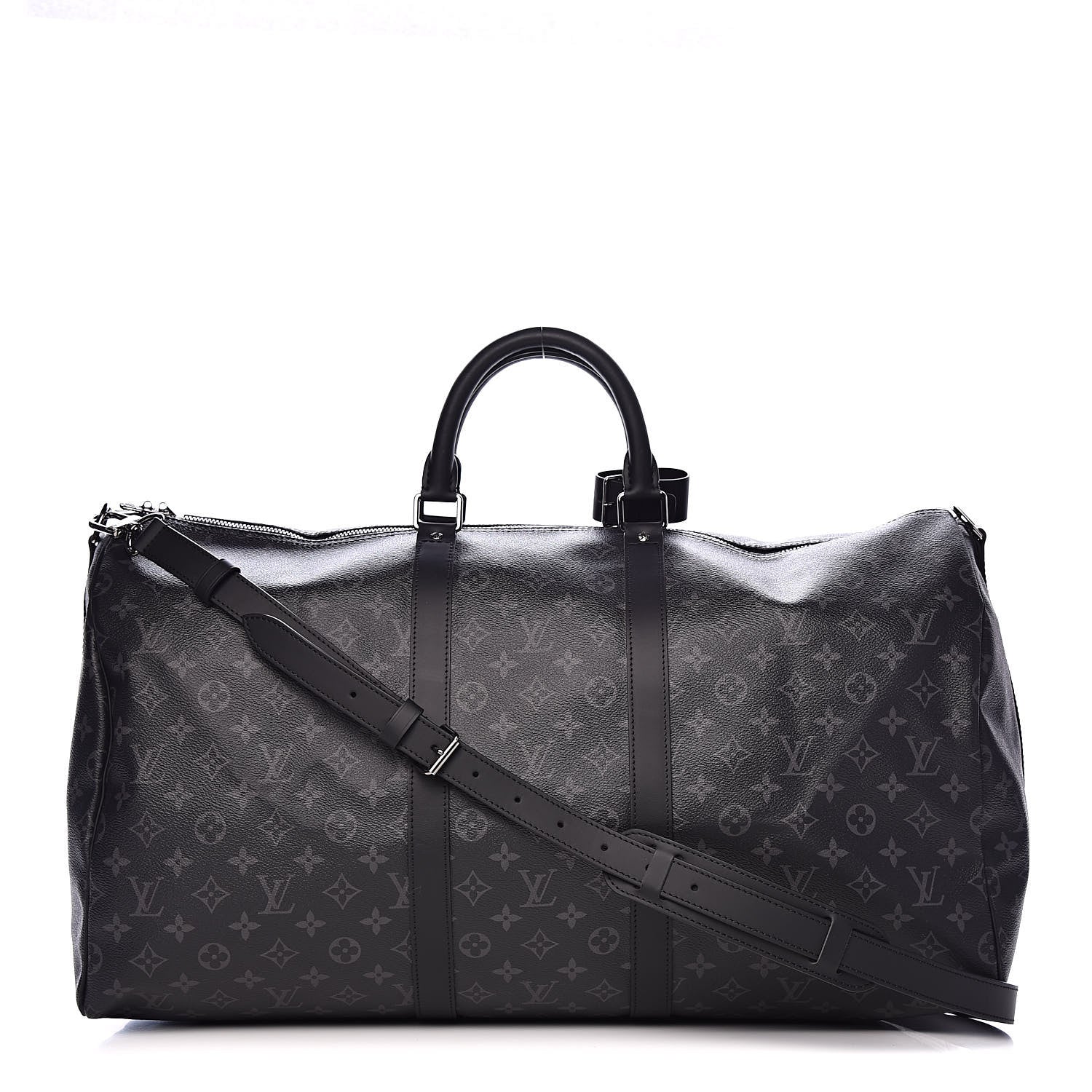 Louis Vuitton Monogram Eclipse Keepall Bandouliere 55 1 of 10