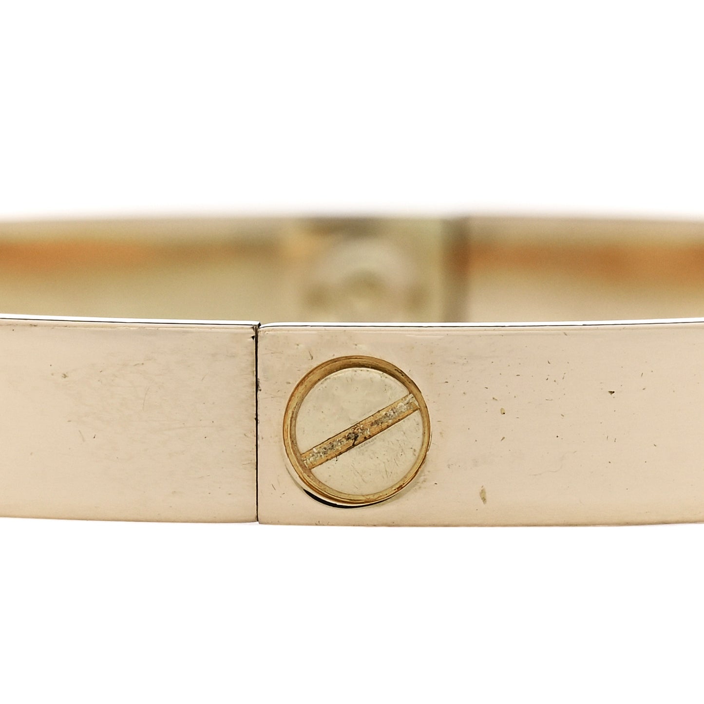 18K Yellow Gold LOVE Bracelet 17
