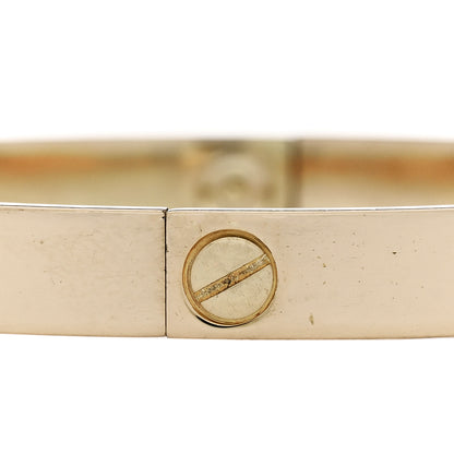 Cartier 18K Yellow Gold LOVE Bracelet 17 6 of 11