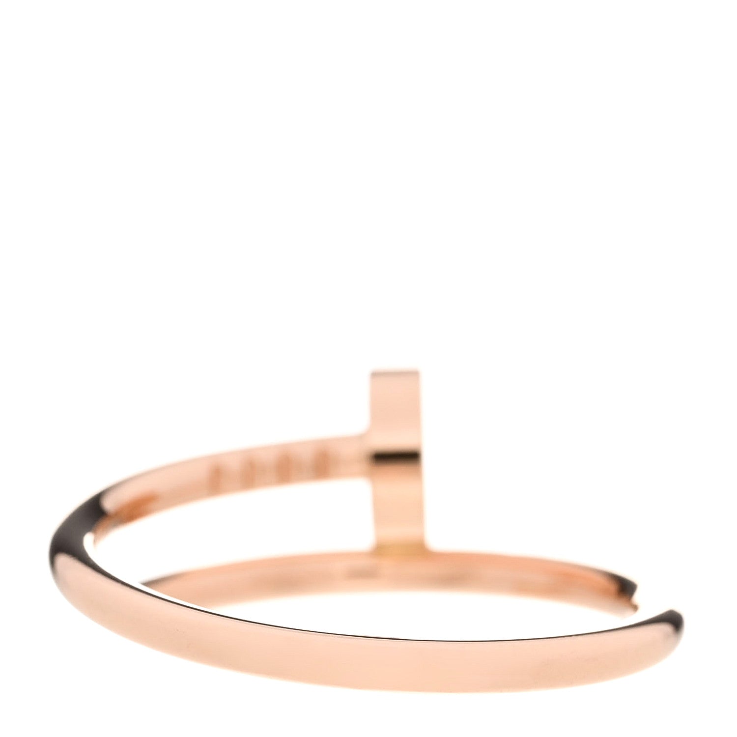 Cartier 18K Pink Gold Small Juste Un Clou Ring 51 5.75 3 of 6