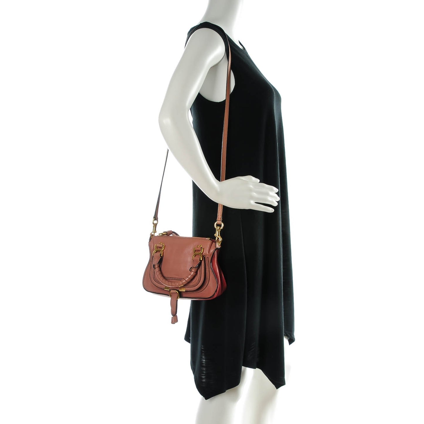 Calfskin Mini Marcie Satchel Waterlily