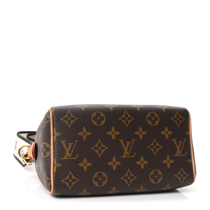 Louis Vuitton Monogram Speedy Bandouliere 20 Black 4 of 9