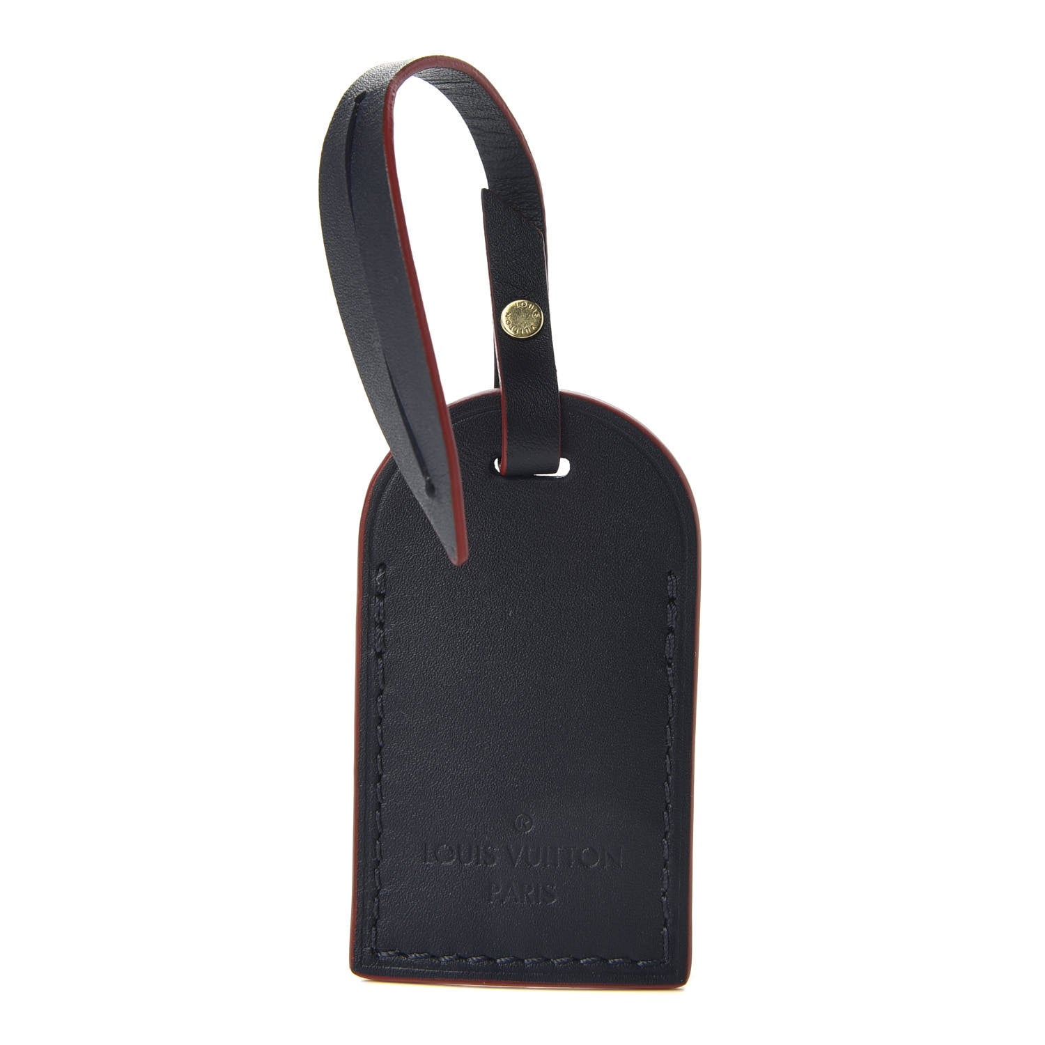 Louis Vuitton Calfskin Small Luggage Tag Indigo 1 of 4