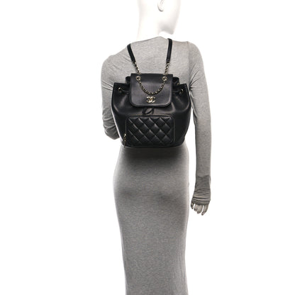 Chanel Caviar Quilted Business Affinity Backpack Black 2 of 11
