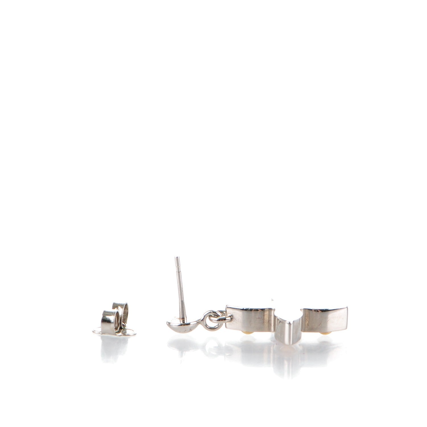Louis Vuitton Swarovski Crystal Love Letters Earrings GM Set of 3 5 of 6