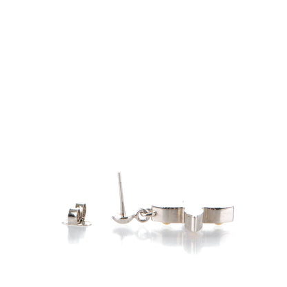 Louis Vuitton Swarovski Crystal Love Letters Earrings GM Set of 3 5 of 6