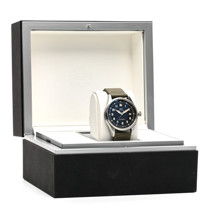 IWC Stainless Steel Fabric 39mm Spitfire Automatic Watch Black IW326801 5 of 5