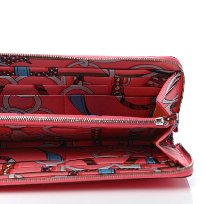 Hermes Epsom Silk'in Wallet Rose Azalee 5 of 7