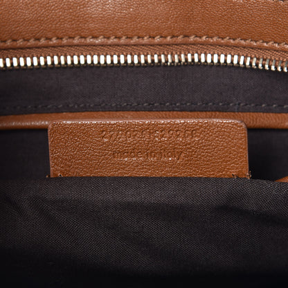 Saint Laurent Sheepskin Medium Cabas Chyc Whiskey 7 of 10