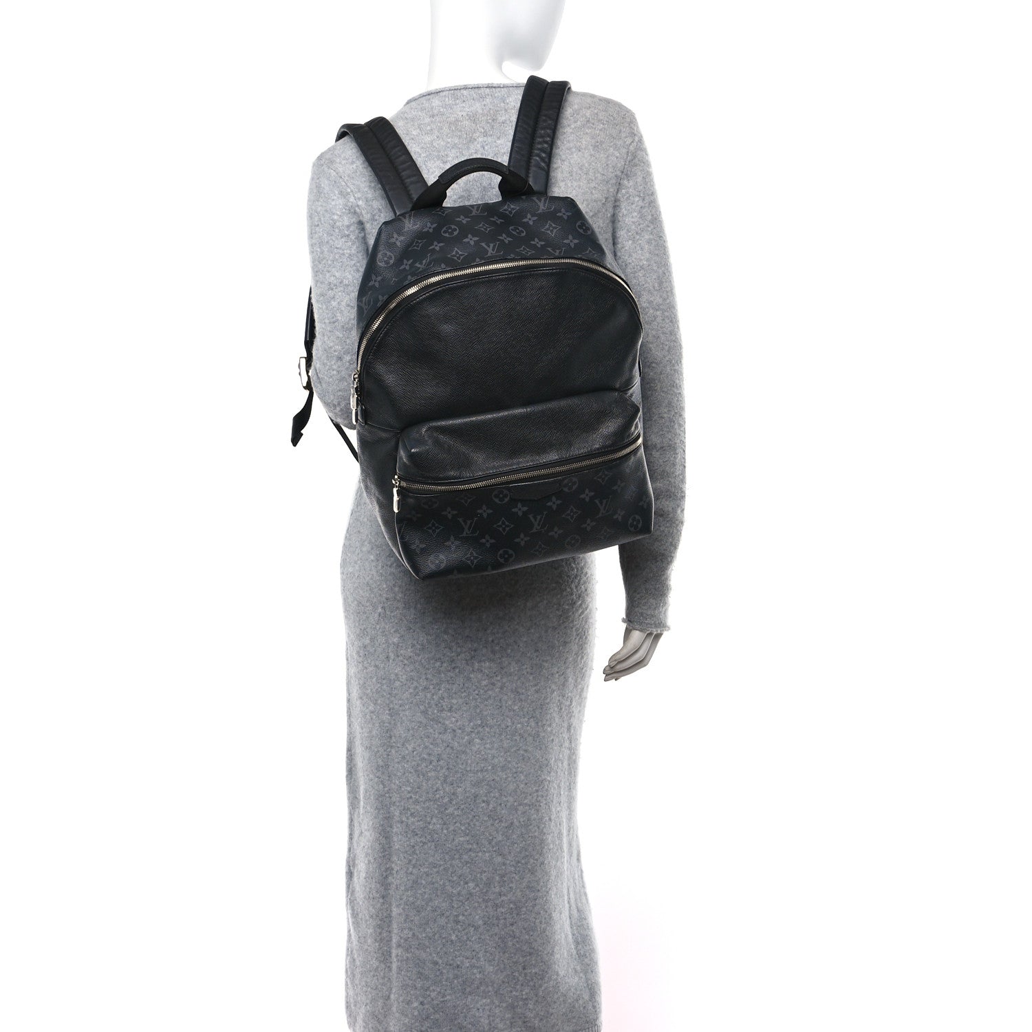 Louis Vuitton Monogram Eclipse Taiga Discovery Backpack PM 2 of 10