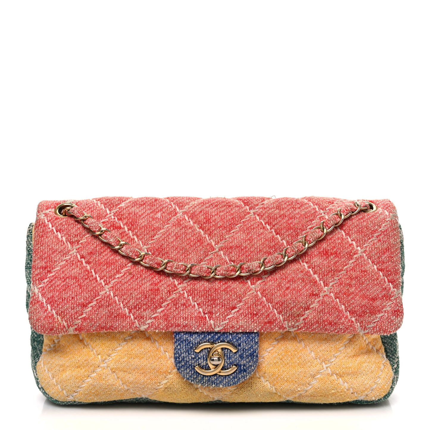 Jersey Quilted Jumbo Fabrics and Co Flap Multicolor