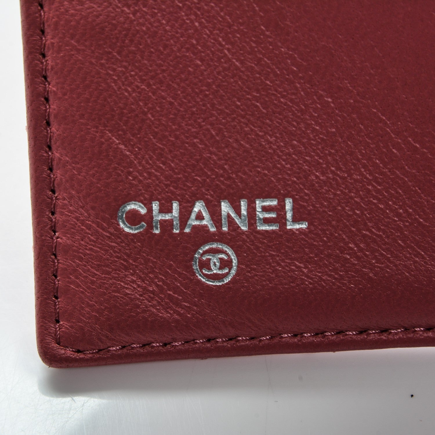 Chanel Lambskin Quilted Compact French Flap Wallet Pink 6 of 8