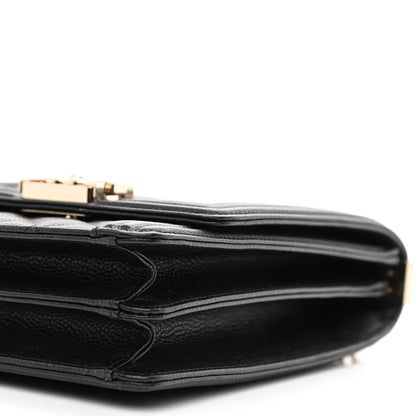 Chanel Caviar Quilted North South Boy Flap Black 10 of 10