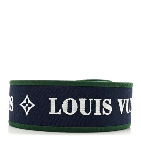 Nylon Bandouliere Shoulder Strap Blue Green
