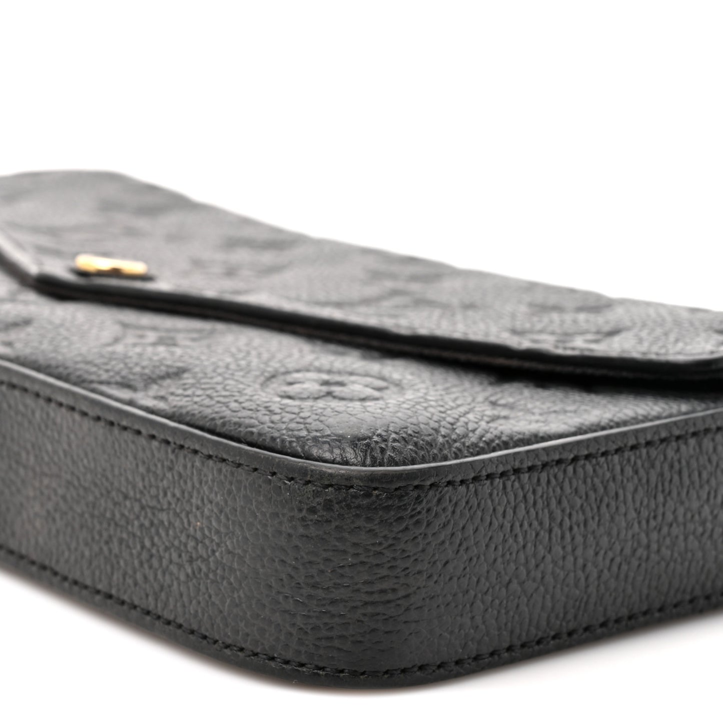 Empreinte Pochette Felicie Chain Wallet Black