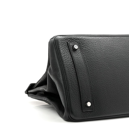 Hermes Taurillon Clemence JPG Birkin 42 Black 9 of 10