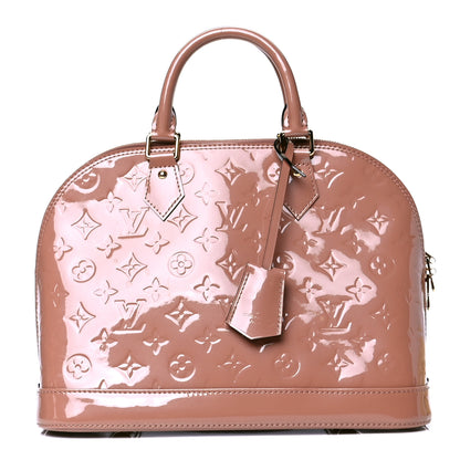 Louis Vuitton Vernis Alma PM Rose Velours 1 of 4