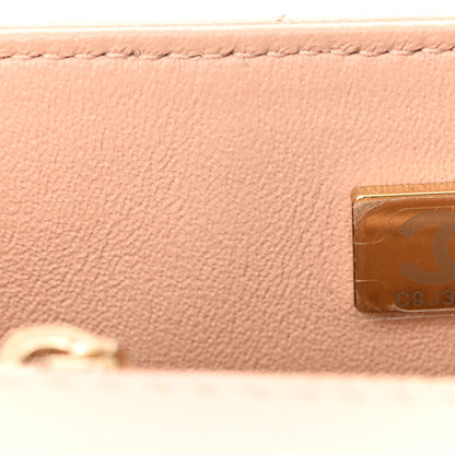 Chanel Lambskin Quilted Mini Rectangular Flap Beige 7 of 11
