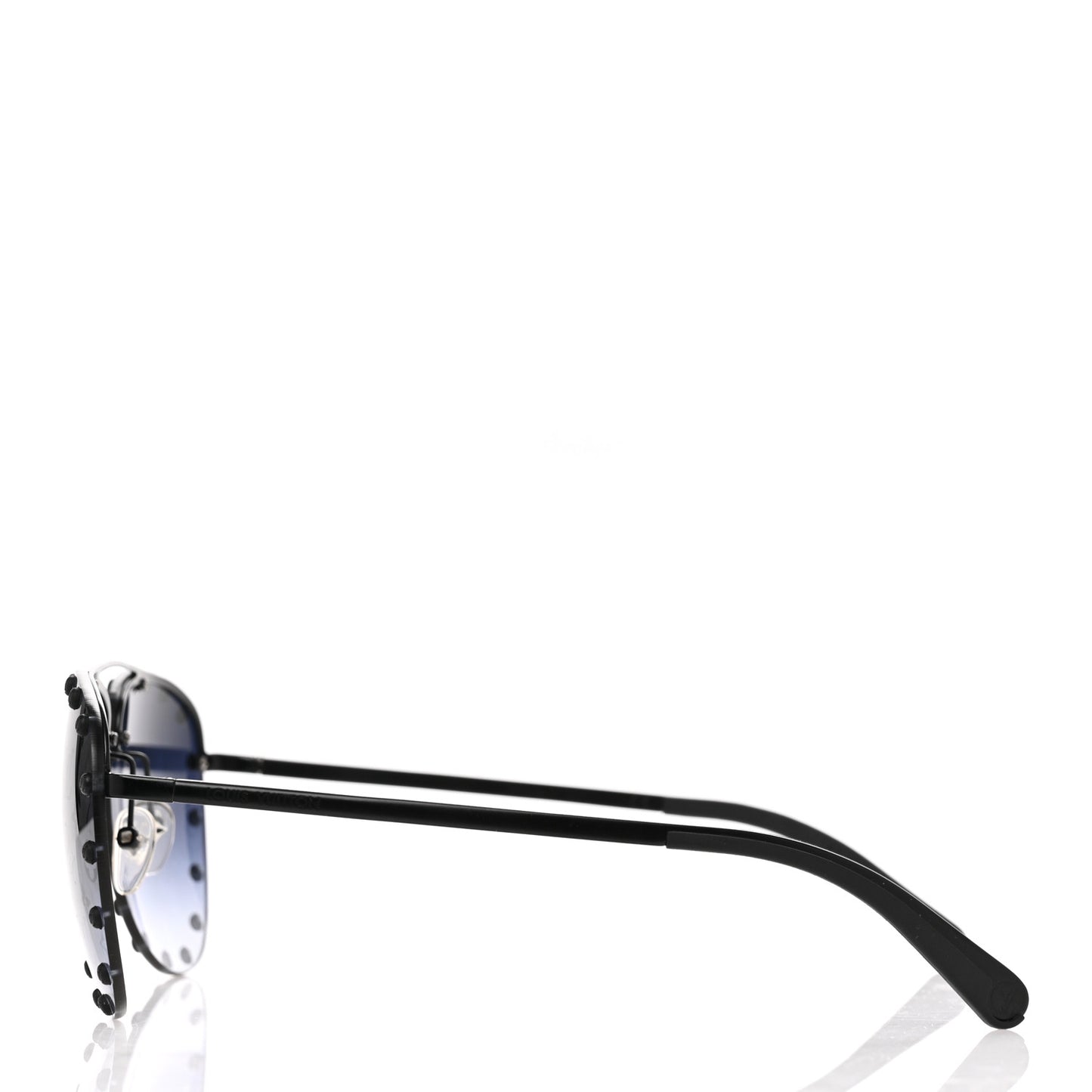 Monogram The Party Aviator Sunglasses Z0973U Black