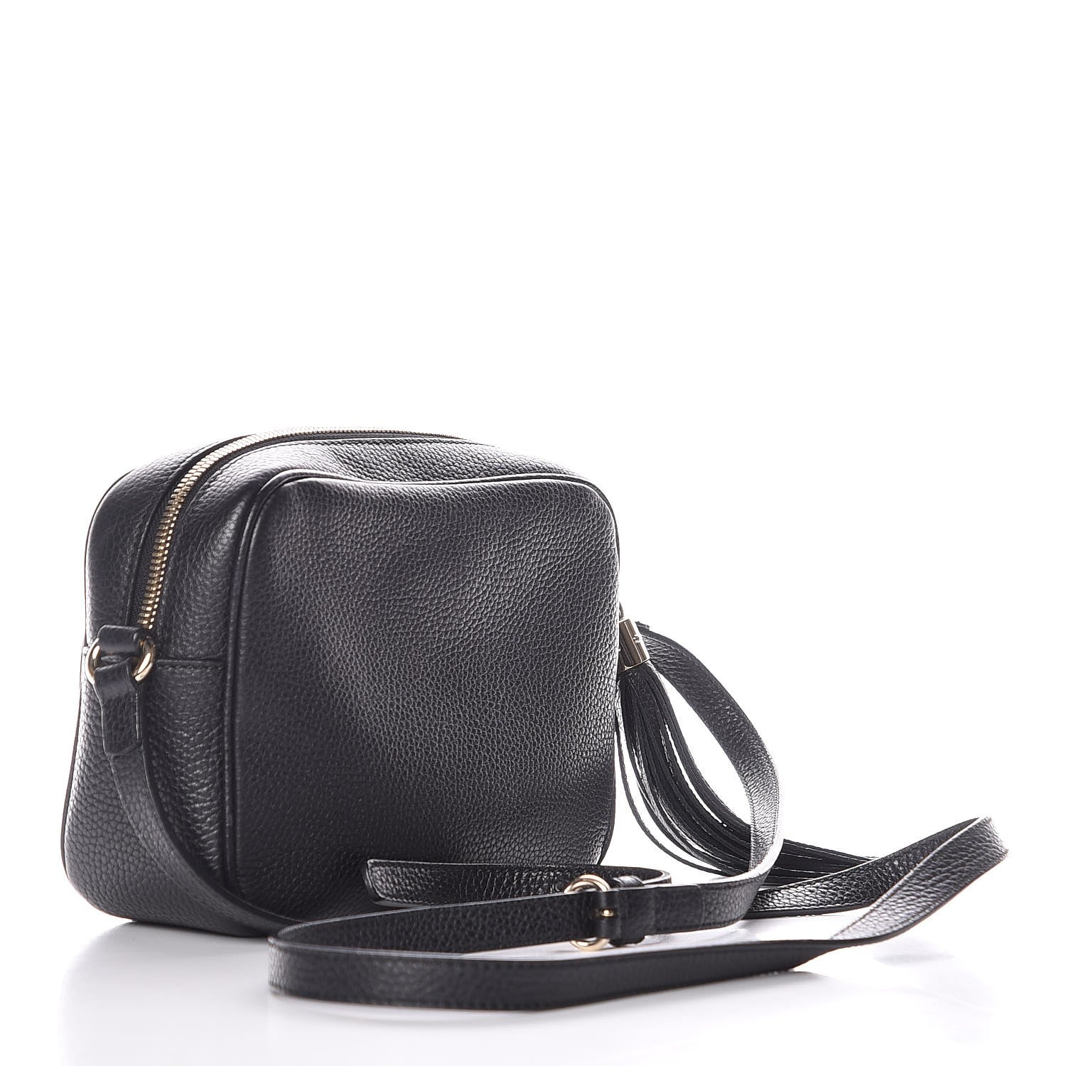 Gucci Pebbled Calfskin Small Soho Disco Bag Black 3 of 10