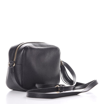 Gucci Pebbled Calfskin Small Soho Disco Bag Black 3 of 10