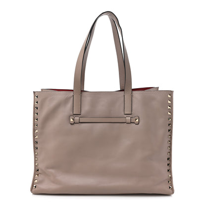 Valentino Garavani Nappa Medium Rockstud Soft Tote Soft Noisette 1 of 21