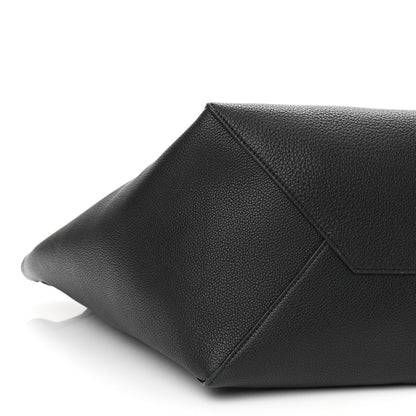 Celine Soft Grained Calfskin Medium Belt Cabas Phantom Black 9 of 9